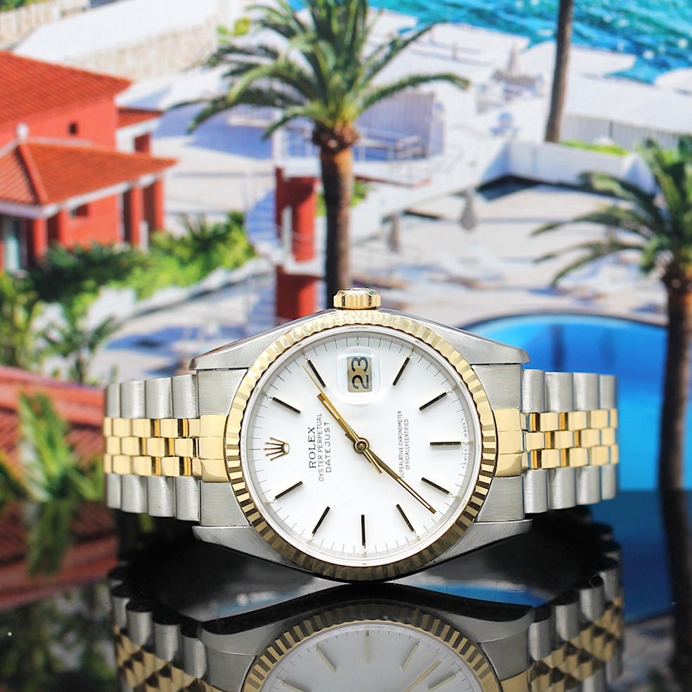 Datejust Stahl/Gold Ref : 16233