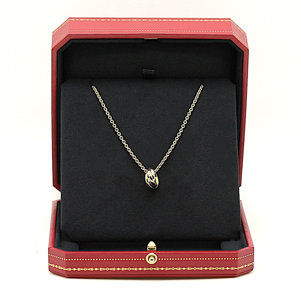 Cartier Trinity Halskette in 18KT Gold Box