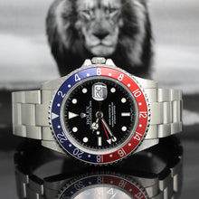 Lade das Bild in den Galerie-Viewer, Rolex GMT Master II Stahl Ref: 16710
