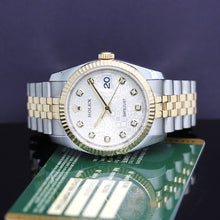 Lade das Bild in den Galerie-Viewer, Rolex Datejust Stahl/Weißgold Ref : 116233
