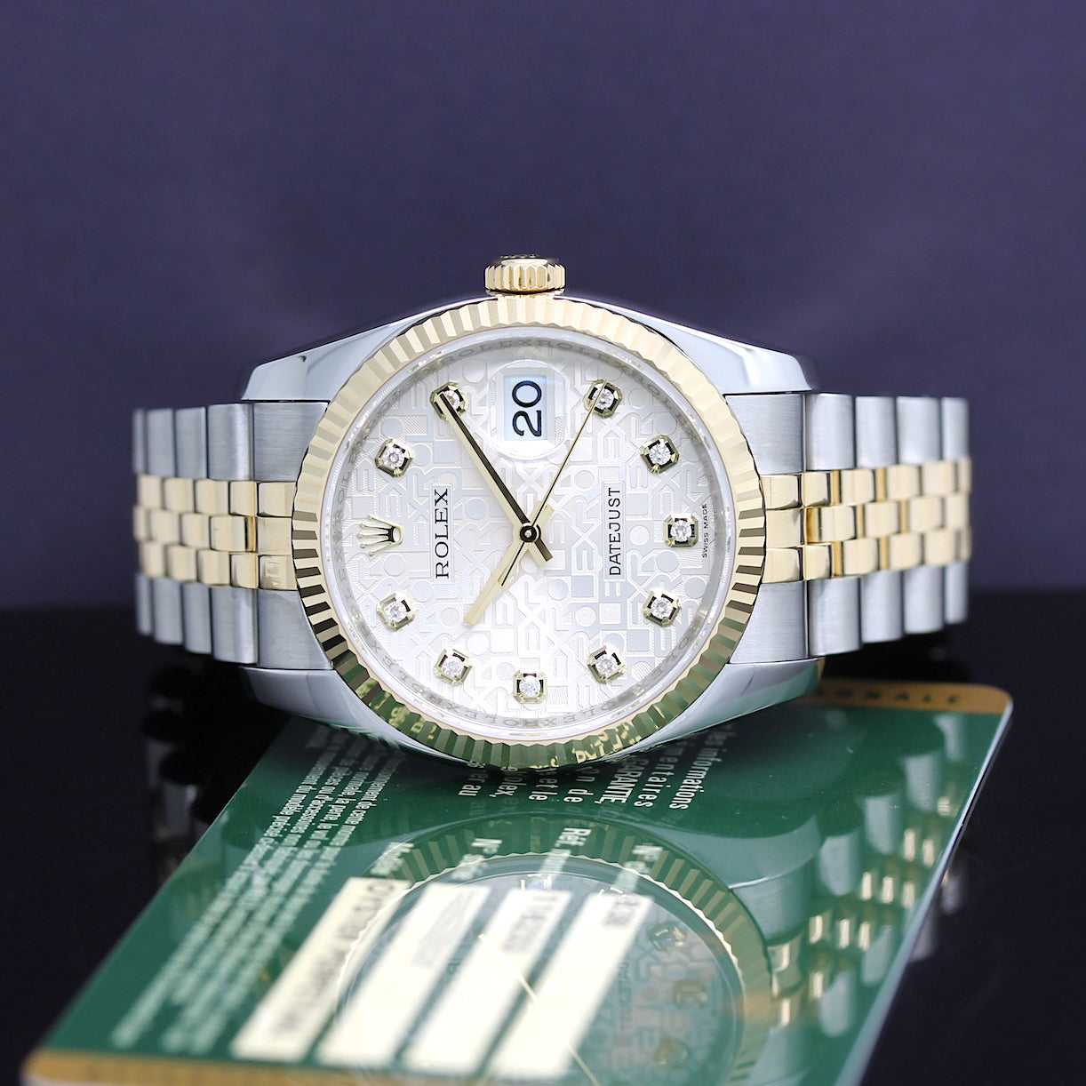 Rolex Datejust Stahl/Weißgold Ref : 116233