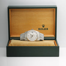 Lade das Bild in den Galerie-Viewer, Rolex Datejust Stahl/Weißgold Ref : 16234 mit Rolex Box von 1997
