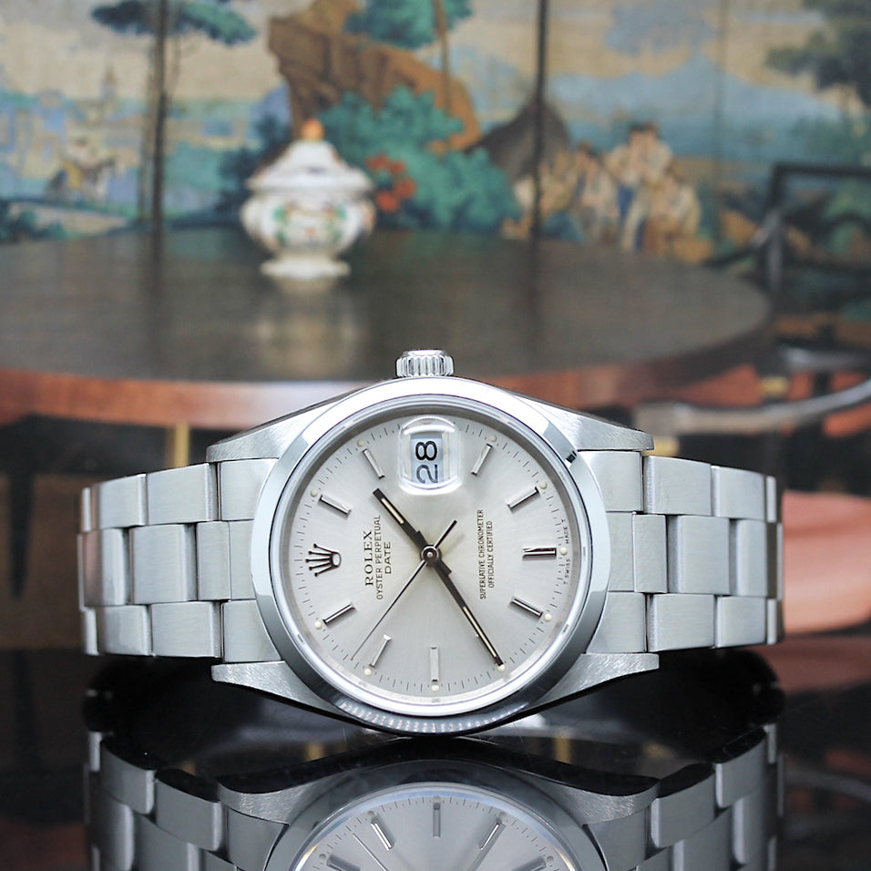 Rolex Date Stahl Ref: 15200
