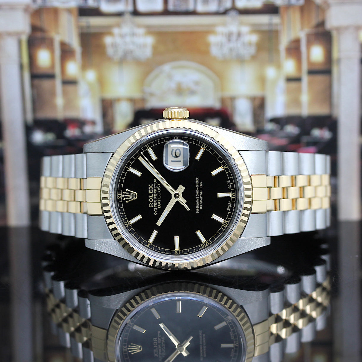 Rolex Datejust Stahl/Gold Automatik Ref: 16233