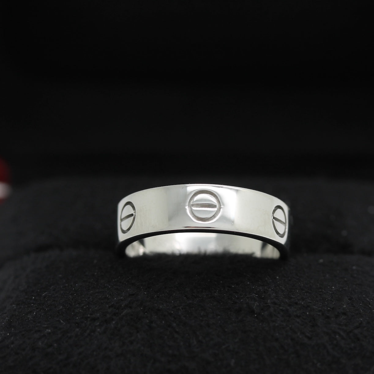 Cartier Love Ring in 18KT Weißgold mit Cartier Box in Gr. 60