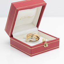Lade das Bild in den Galerie-Viewer, Les must de Cartier Trinity Tricolour 18KT Gold mit Cartier Box in Gr. 51
