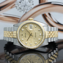 Lade das Bild in den Galerie-Viewer, Datejust Stahl/Gold Ref : 16233
