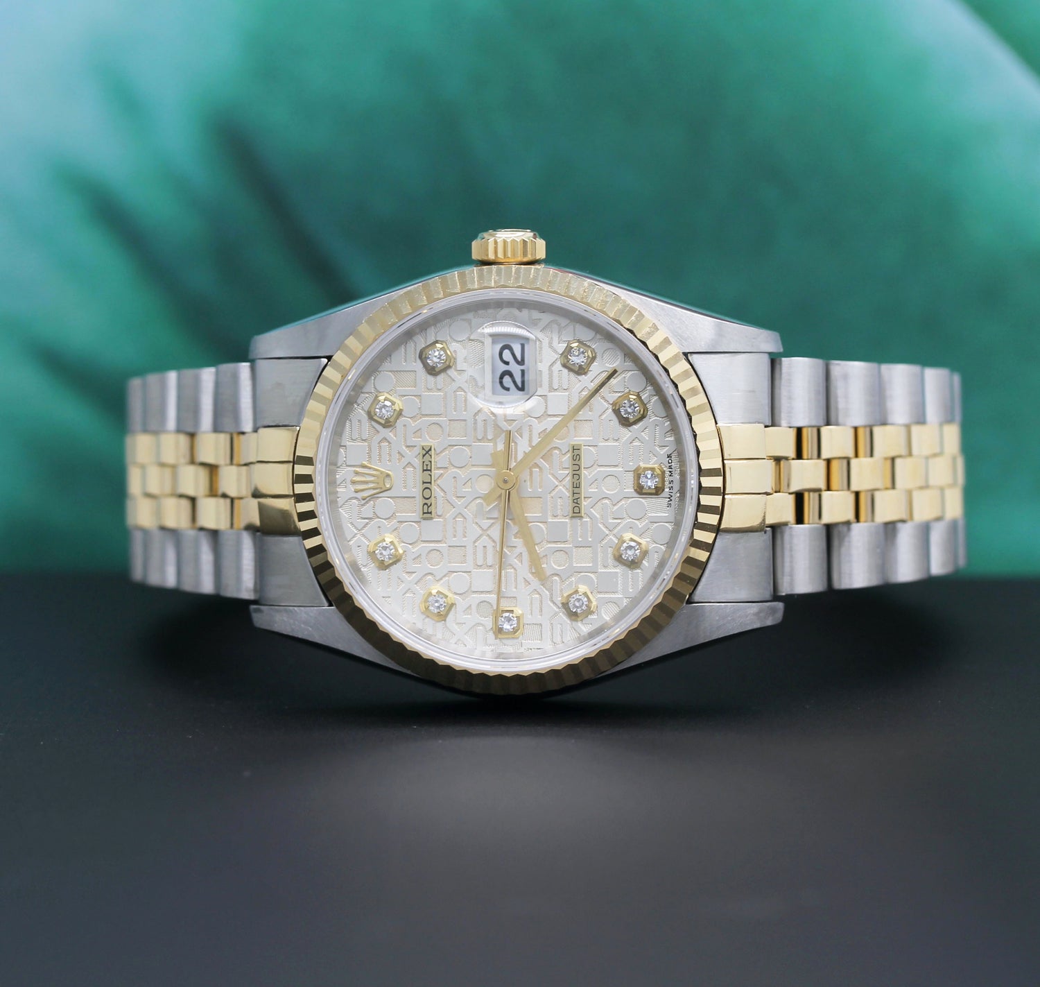 Rolex Datejust Stahl/Gold Ref : 16233 mit Rolex Box von 1994
