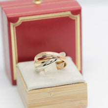 Lade das Bild in den Galerie-Viewer, Cartier Trinity Tricolour 18KT Gold mit Cartier Box in Gr. 54
