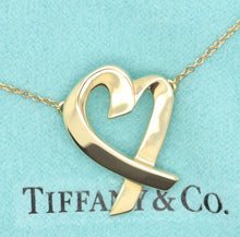 Lade das Bild in den Galerie-Viewer, Tiffany &amp; Co. Paloma Picasso "Loving Heart" Halskette mit Anhänger in 18KT Gold
