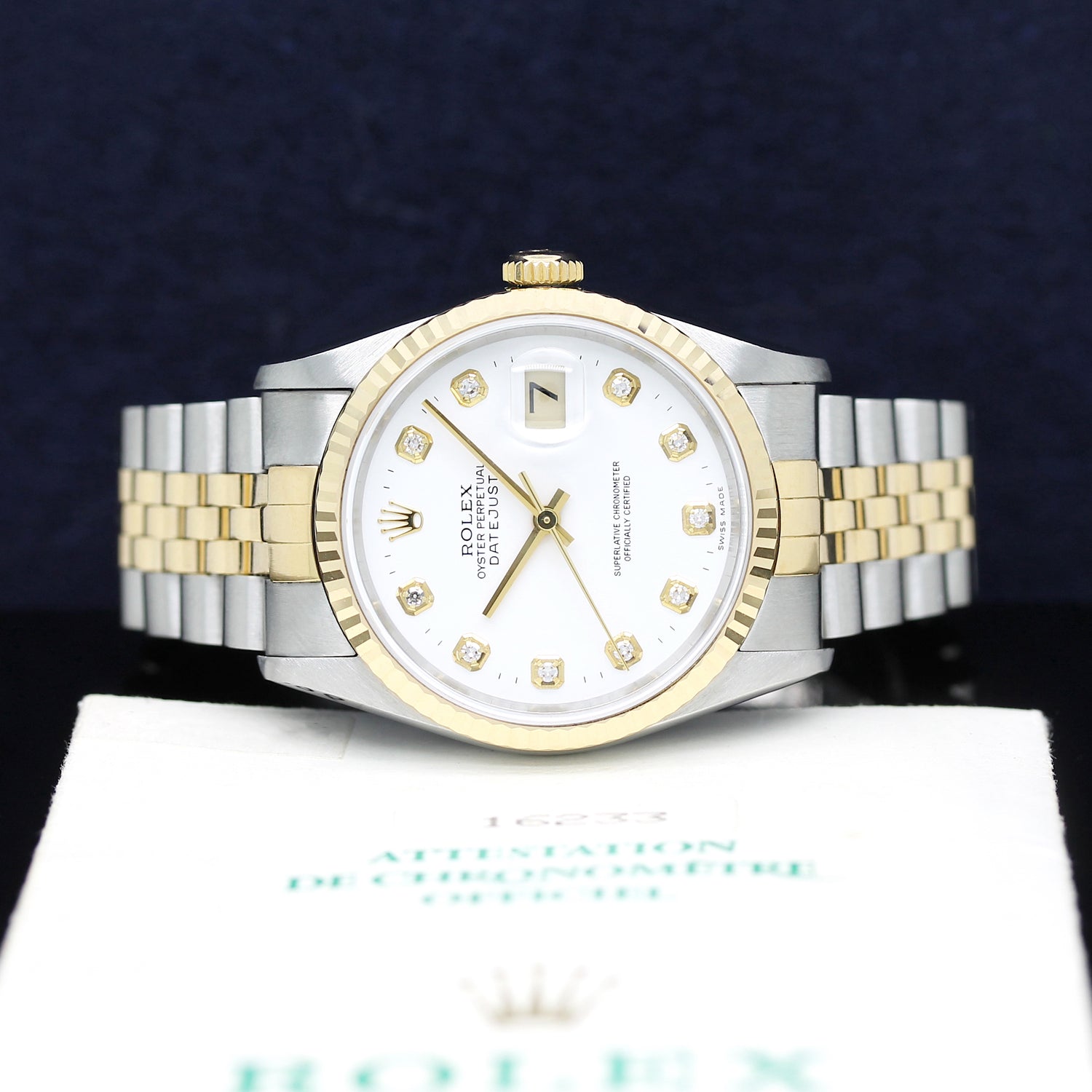 Datejust Stahl/Gold Ref : 16233