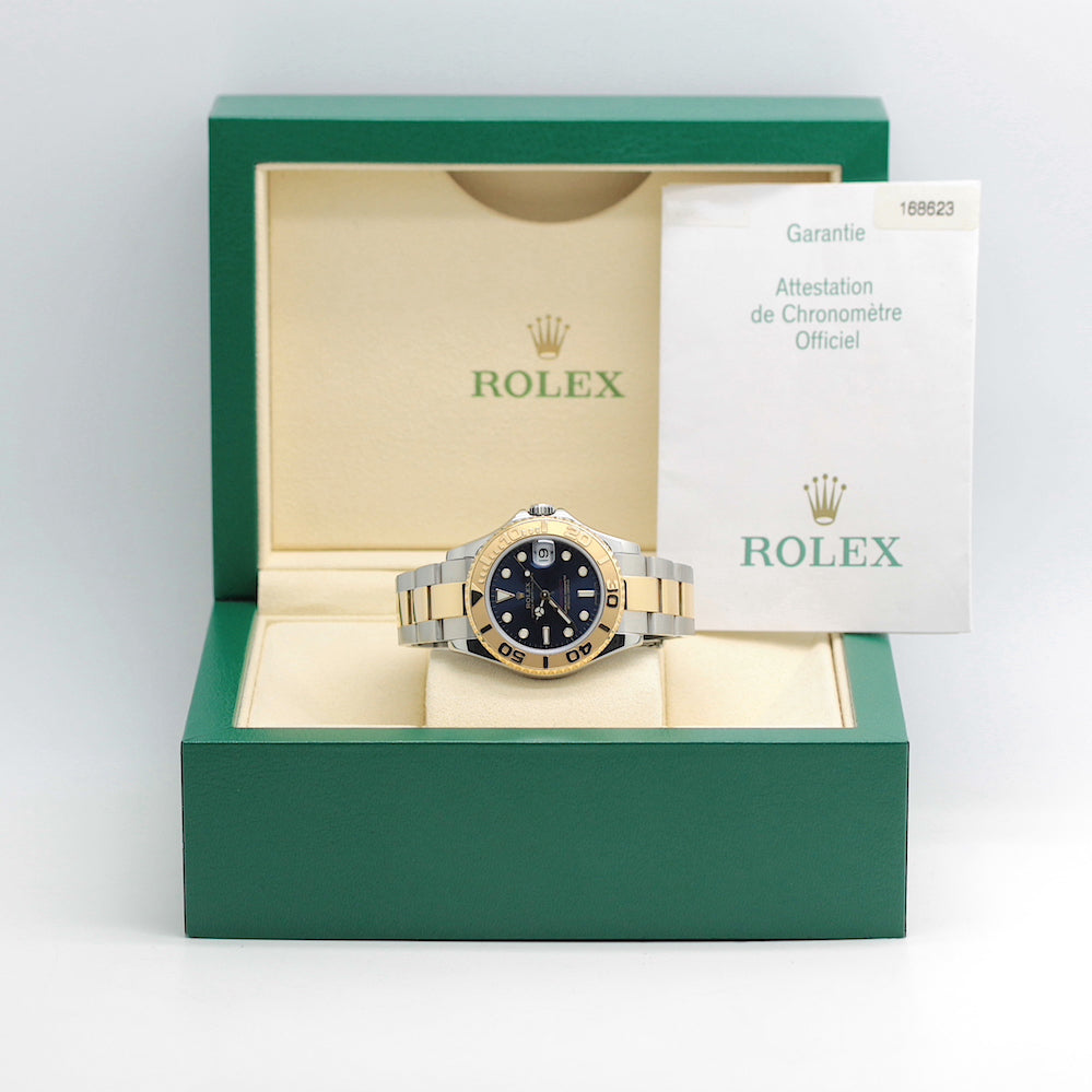 Rolex Yachtmaster Medium Stahl/Gold Ref: 168623