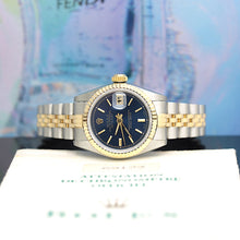 Lade das Bild in den Galerie-Viewer, Rolex Lady Datejust Stahl/Gold Ref: 69173 mit Rolex Box &amp; Papiere von 1993
