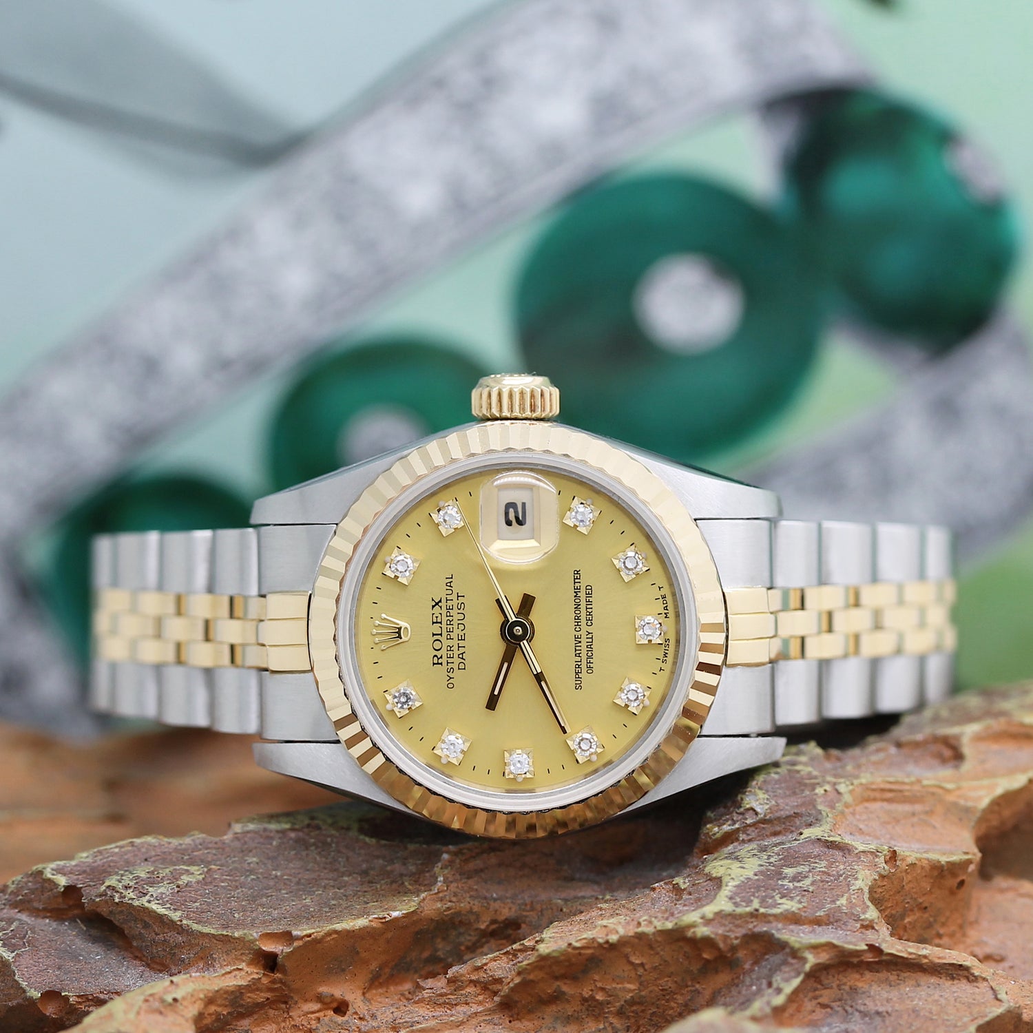 Rolex Lady Datejust Stahl/Gold Ref: 69173