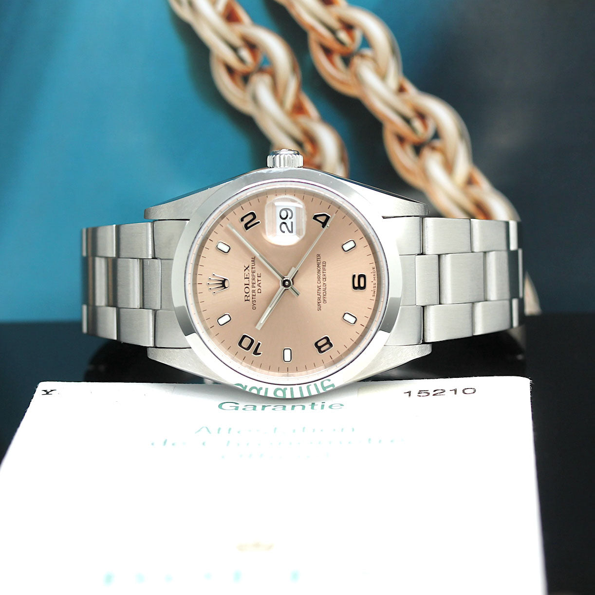 Rolex Date Stahl Ref: 15200
