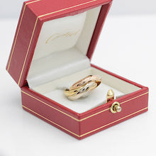 Lade das Bild in den Galerie-Viewer, Cartier Trinity Tricolour 18KT Gold mit Cartier Box in Gr. 50
