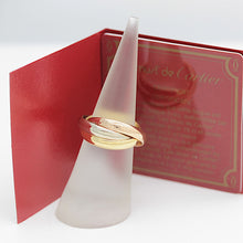 Lade das Bild in den Galerie-Viewer, Les must de Cartier Trinity Tricolour 18KT Gold mit Box &amp; Papiere in Gr. 52
