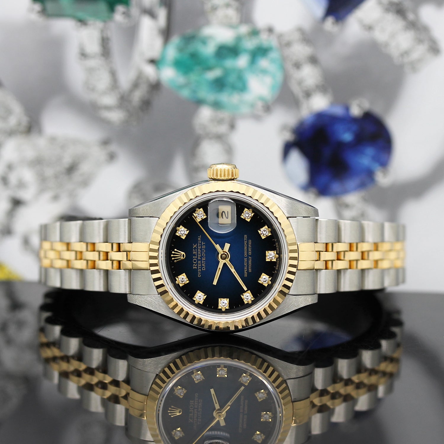 Rolex Lady Datejust Stahl/Gold Ref: 69173