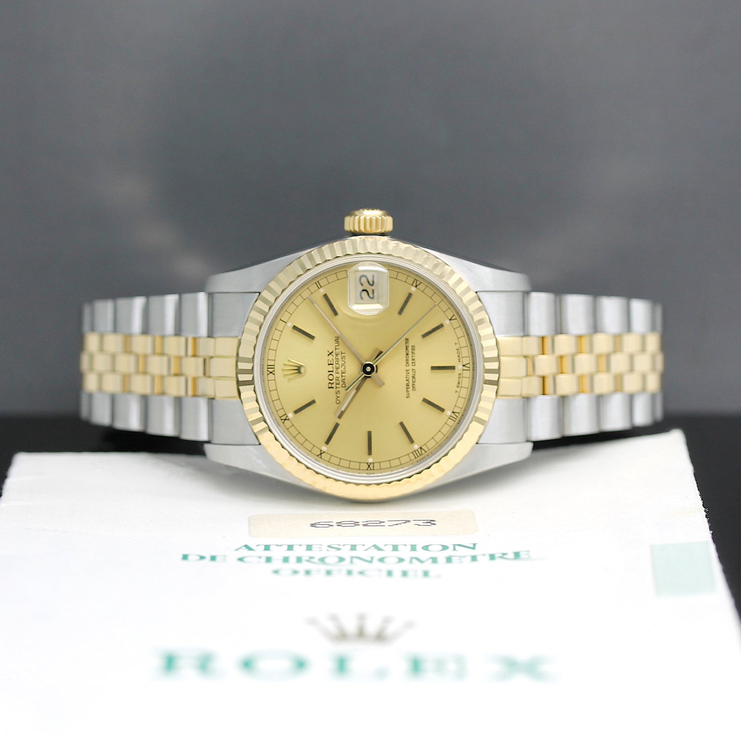 Rolex Datejust Medium Stahl/Gold Ref: 68273