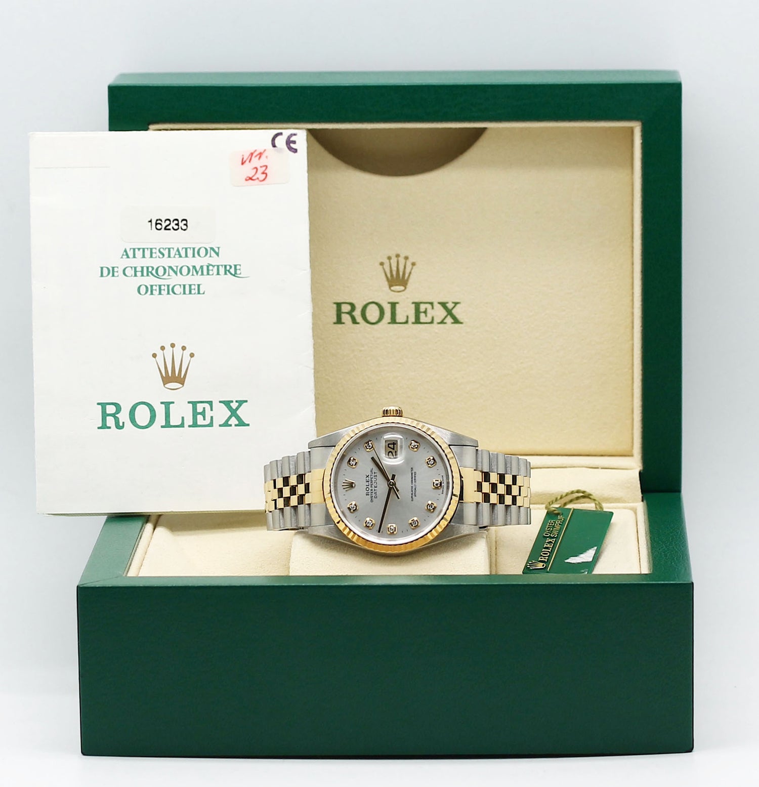 Datejust Stahl/Gold Ref : 16233