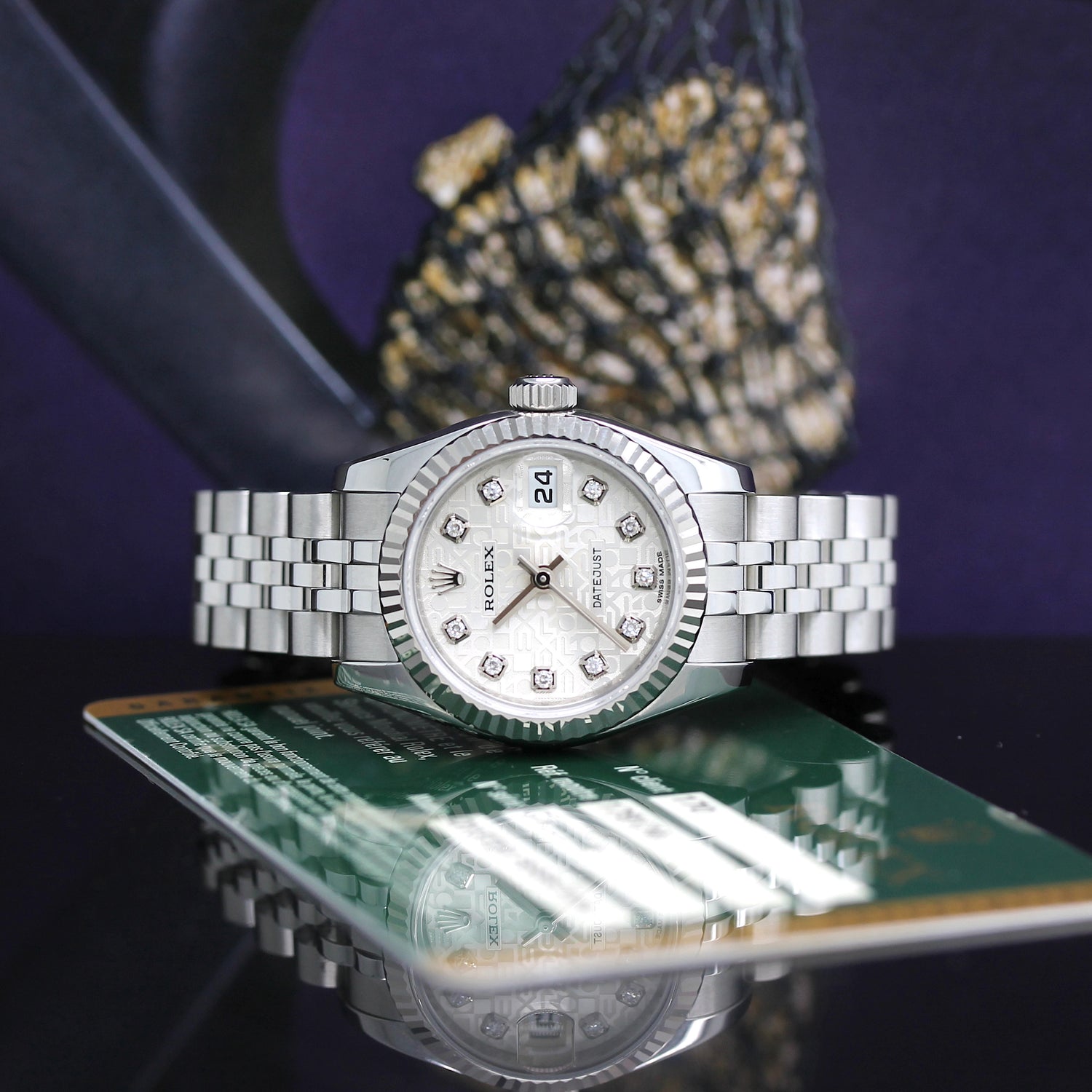 Rolex Lady Datejust Stahl/Weißgold Ref : 179174