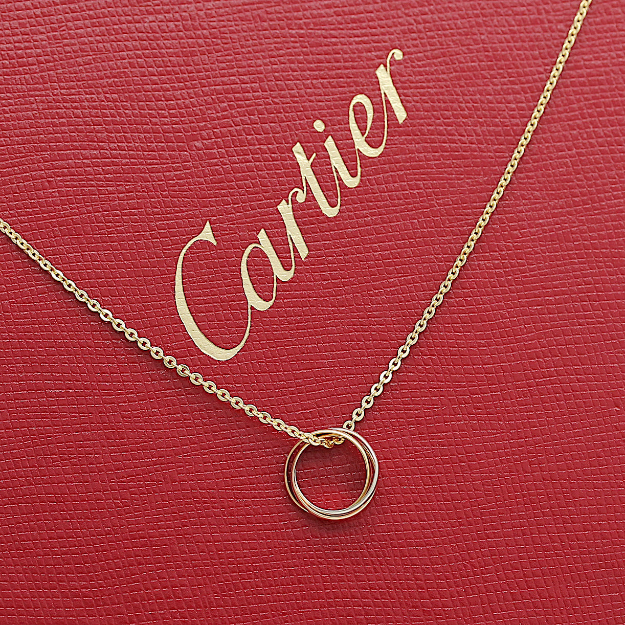 Cartier Trinity Mini Halskette in 18KT Gold