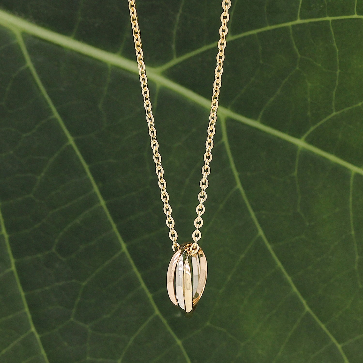 Cartier Trinity Mini Halskette in 18KT Gold
