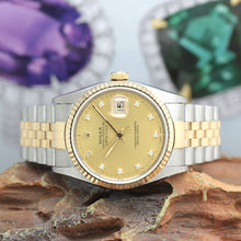 Lade das Bild in den Galerie-Viewer, Datejust Stahl/Gold Ref : 16233
