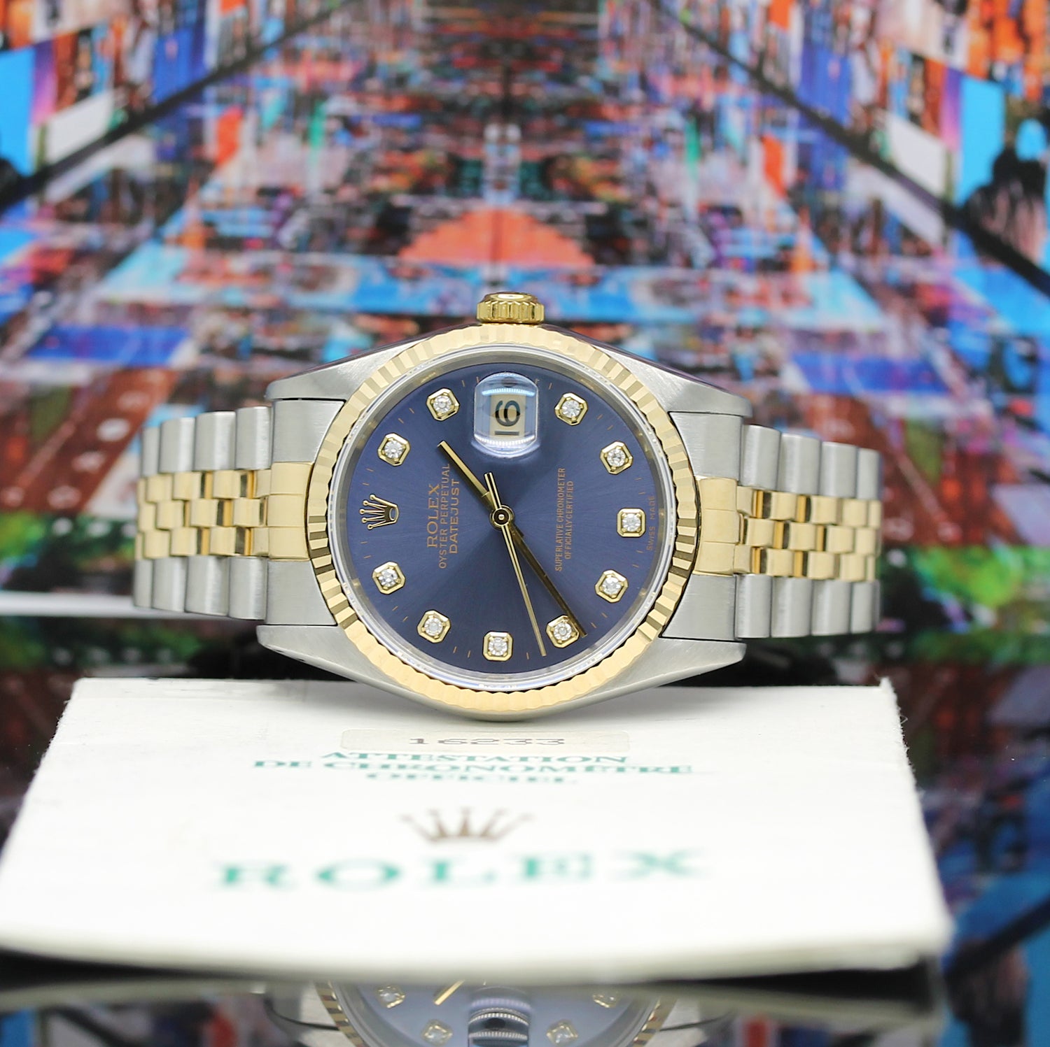 Datejust Stahl/Gold Ref : 16233