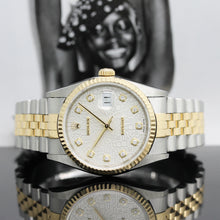 Lade das Bild in den Galerie-Viewer, Rolex Datejust Stahl/Gold Ref : 16233 mit Rolex Box von 1997
