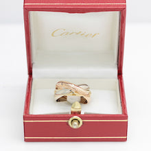 Lade das Bild in den Galerie-Viewer, Cartier Trinity Tricolour 18KT Gold mit Cartier Box in Gr. 50

