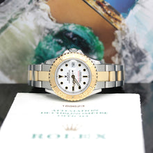 Lade das Bild in den Galerie-Viewer, Rolex Yachtmaster Lady Stahl/Gold Automatik Ref: 169623 mit Rolex Box &amp; Papiere
