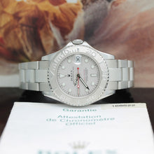 Lade das Bild in den Galerie-Viewer, Rolex Yachtmaster Medium Stahl/Platin Ref: 168622 mit Rolex Box &amp; Papiere
