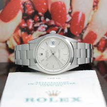 Lade das Bild in den Galerie-Viewer, Rolex Date Stahl Automatik Ref: 15210 mit Rolex Box &amp; Papiere von 2002
