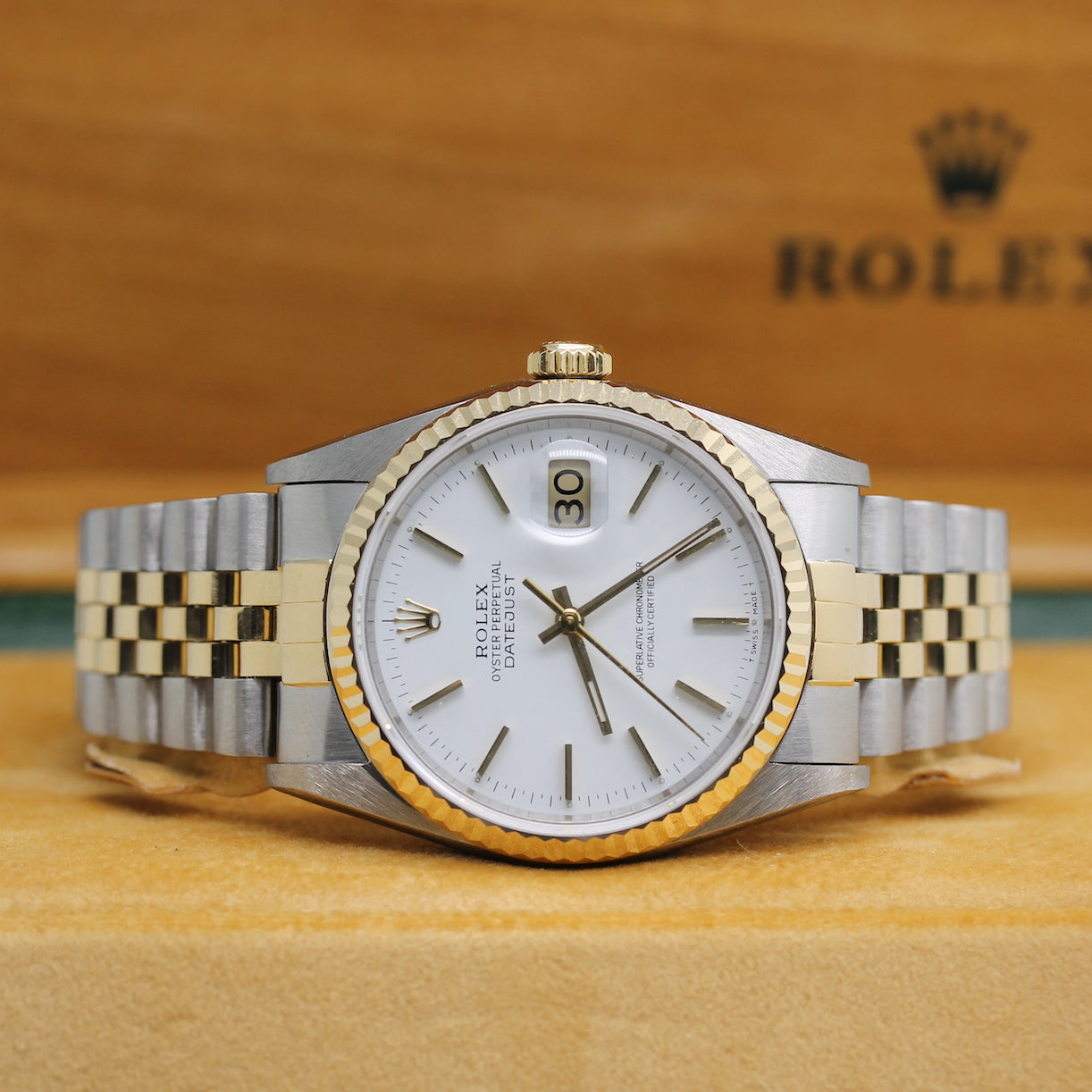 Datejust Stahl/Gold Ref : 16233