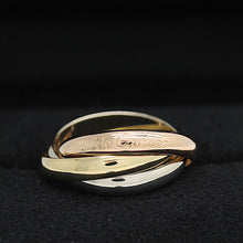 Lade das Bild in den Galerie-Viewer, Les must de Cartier Trinity Tricolour 18KT Gold mit Cartier Box in Gr. 52
