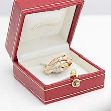 Lade das Bild in den Galerie-Viewer, Cartier Trinity Tricolour 18KT Gold mit Cartier Box in Gr. 50
