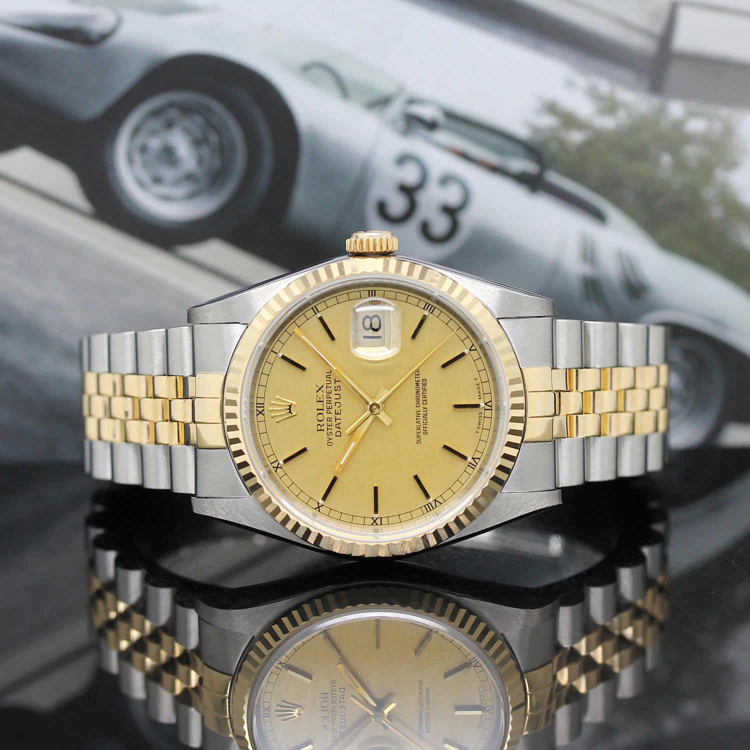 Datejust Stahl/Gold Ref : 16233