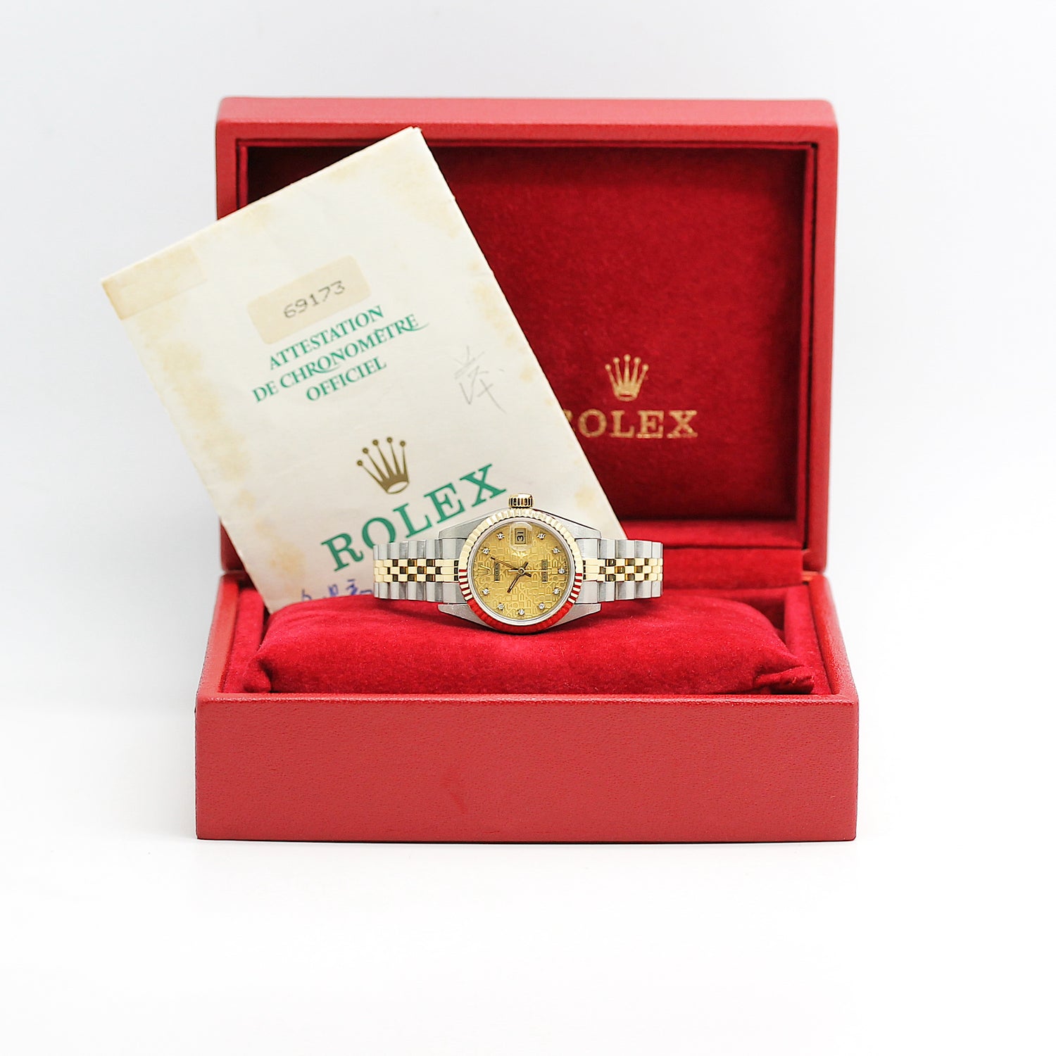 Rolex Lady Datejust Stahl/Gold Ref: 69173