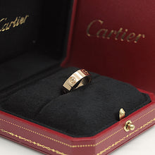Lade das Bild in den Galerie-Viewer, Cartier Love Ring in 18KT Rosegold mit Cartier Box in Gr. 52
