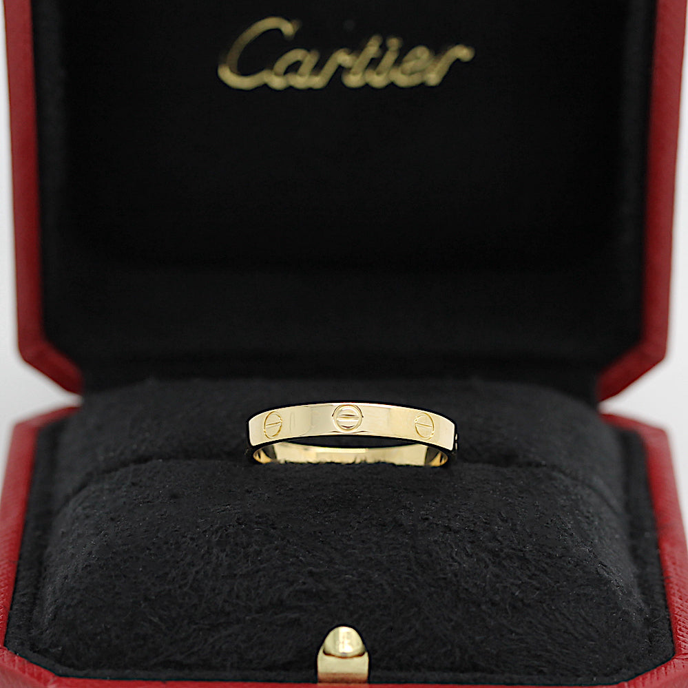 Cartier Love Ring in 18KT Gold mit Cartier Box in Gr. 63