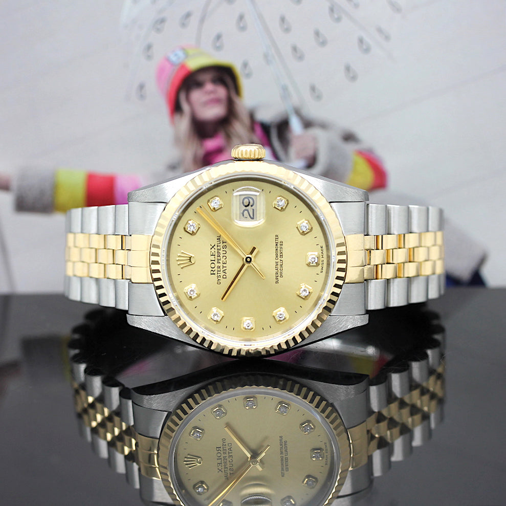 Datejust Stahl/Gold Ref : 16233