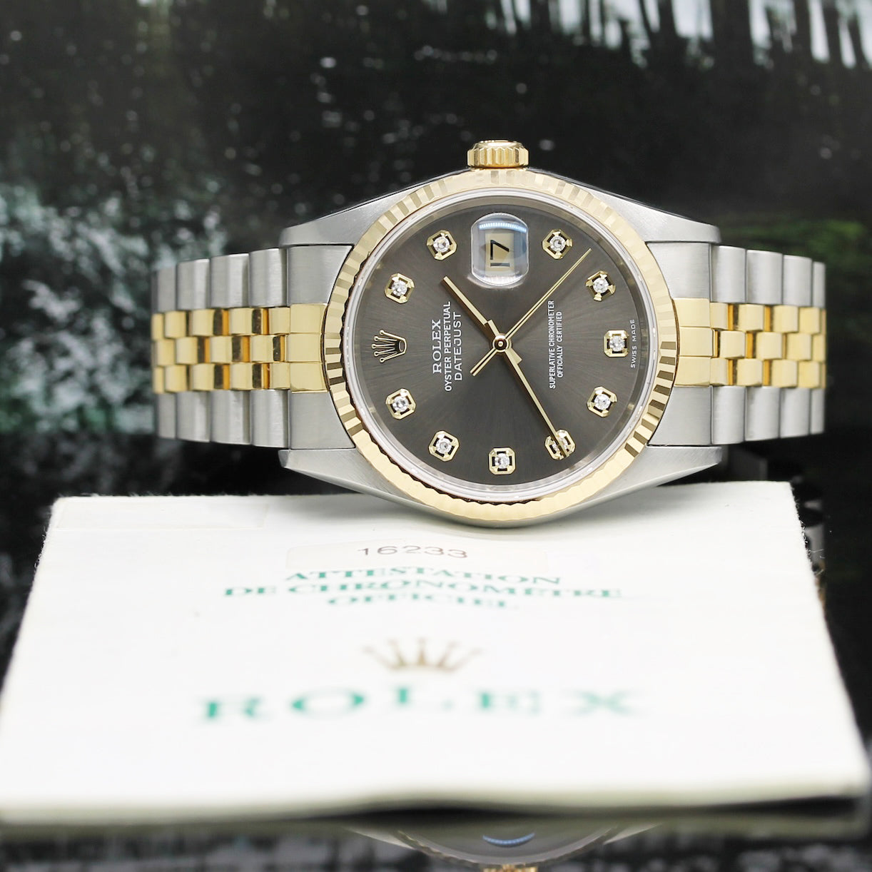 Datejust Stahl/Gold Ref : 16233