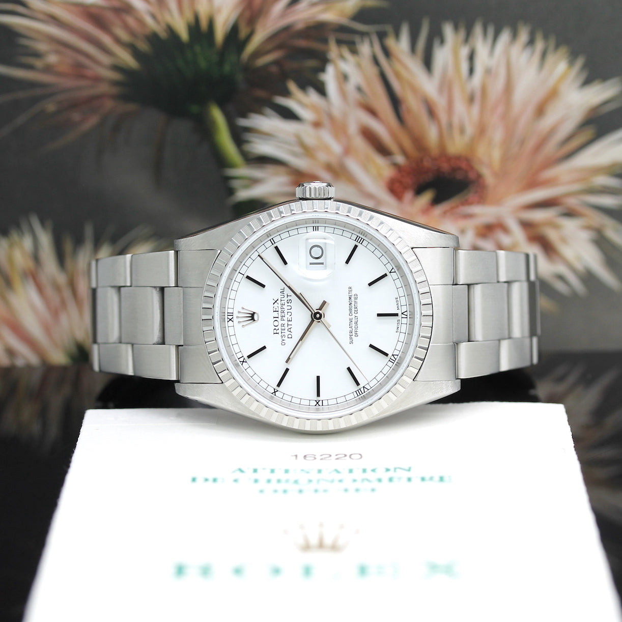 Rolex Datejust Stahl Ref : 16220