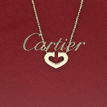 Lade das Bild in den Galerie-Viewer, Cartier Halskette mit Anhänger &quot;C Heart of Cartier &quot; in 18KT Gold mit Box
