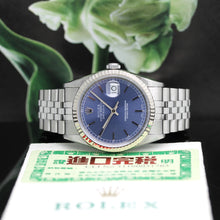 Lade das Bild in den Galerie-Viewer, Rolex Datejust Stahl/Weißgold Ref : 16234
