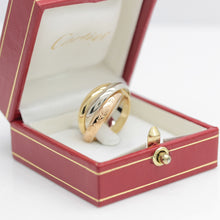 Lade das Bild in den Galerie-Viewer, Cartier Trinity Tricolour 18KT Gold mit Cartier Box in Gr. 55
