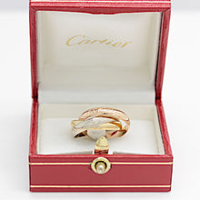Lade das Bild in den Galerie-Viewer, Cartier Trinity Tricolour 18KT Gold mit Cartier Box in Gr. 50
