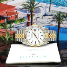 Lade das Bild in den Galerie-Viewer, Datejust Stahl/Gold Ref : 16233

