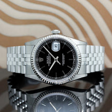 Lade das Bild in den Galerie-Viewer, Rolex Datejust Stahl/Weißgold Ref : 16234

